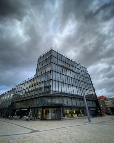 Moderne Architektur Deutschland Bielefeld April 2023 Foto Hoher Qualität — Stockfoto