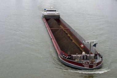 Köln 'de Ren Nehri' nde. Yüksek kalite fotoğraf