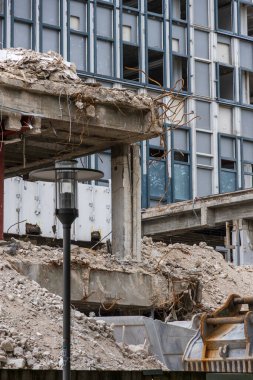 Yüksek kaliteli fotoğraflı Şehir Yıkım Alanı