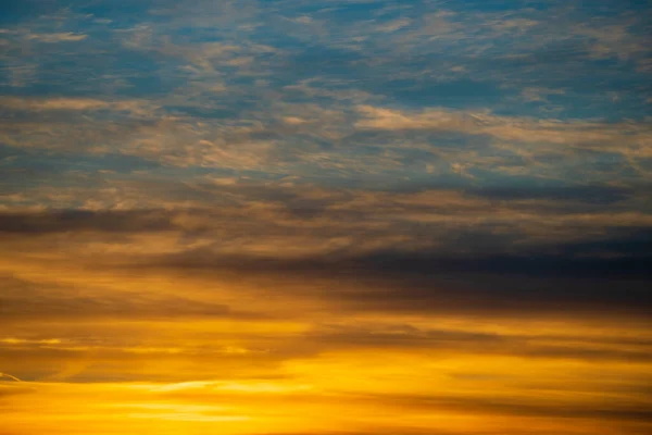 Mooie Zonsondergang Hemel Achtergrond Twilight Hemel Avond Zonsondergang Natuur Concept — Stockfoto