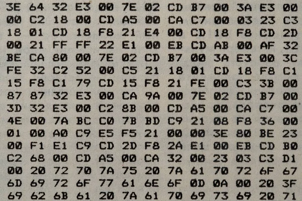 Primo Piano Della Vecchia Carta Con Colonne Numeri Scritti — Foto Stock