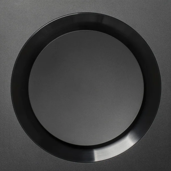 Detail Modern Subwoofer Close Audio Speaker Circle Membrane Sound Speaker — Stock Photo, Image
