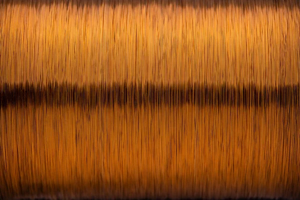 Metal Texture Coil Copper Wire Close Coil Thin Copper Wire — Stockfoto
