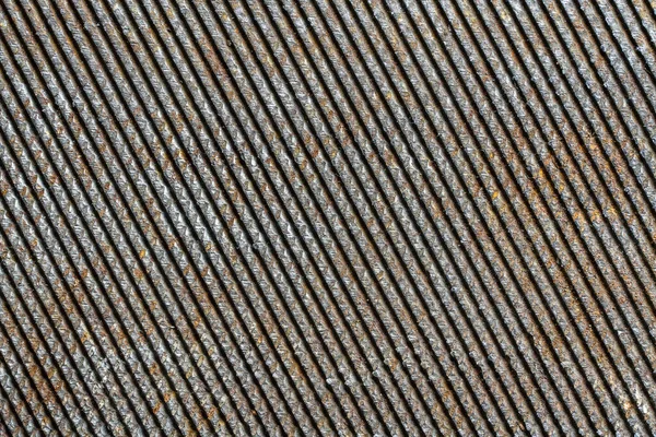 Grunge Rostigen Metallhintergrund Der Datei Oder Raspel Textur Nahaufnahme Ansicht — Stockfoto
