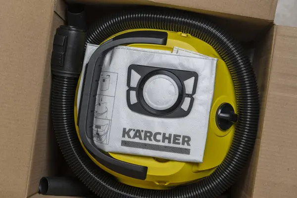 Kyiv Ukraine Jan 2023 Karcher Wet Dry Vacuum Cleaner Yellow — Stock Photo, Image