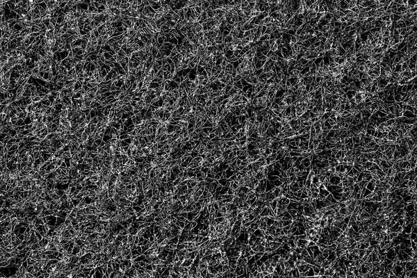 Dark Abstract Background Pattern Interwoven Hairs Fibers Nanofibers Sponge Detail — Stock Photo, Image