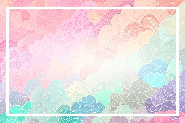 Abstrato Desfocado Pastel Frame Background Colorful Blur Fundo Textura — Fotografia de Stock