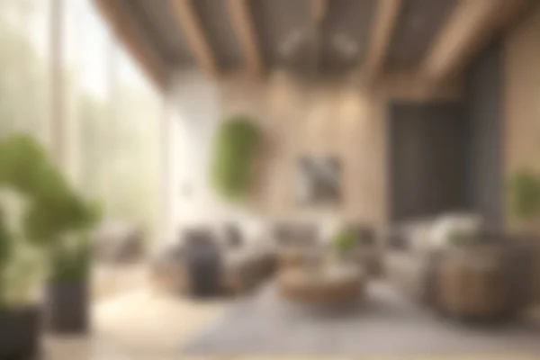 Verwischen Sie Das Bild Des Wohnzimmers Mit Möbeln Hause Mit — Stockfoto