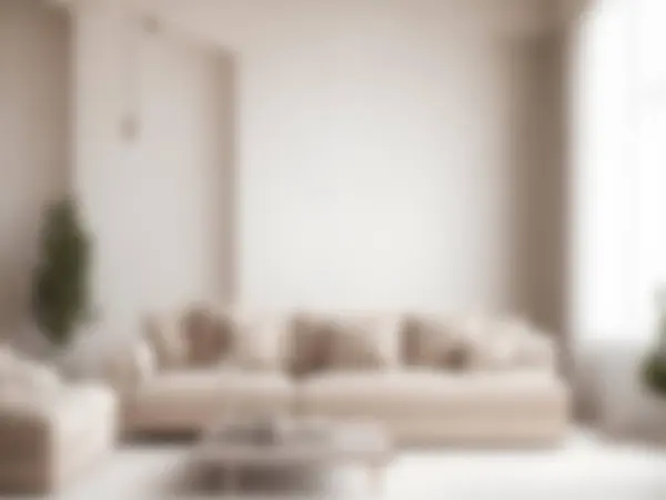 Blur Contemporary Modern Vardagsrum Inredning Burred Interiör Bakgrund Koncept Stockfoto