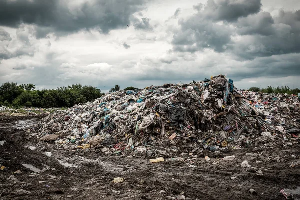 Pile Garbage Landfill Dump — Stock Photo, Image