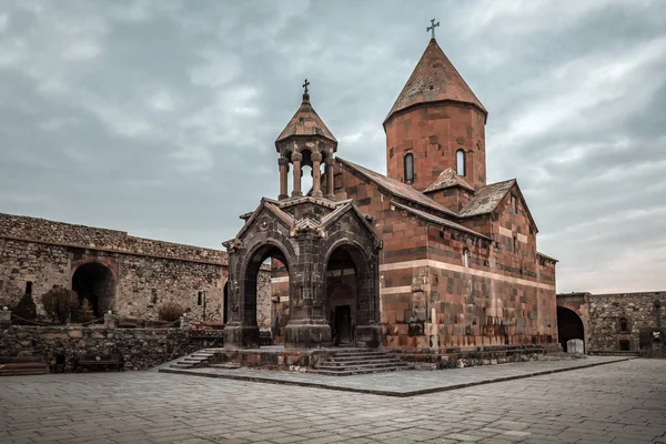Khor Virap Antiguo Monasterio Hermoso Las Montañas Armenia Tema Viaje — Foto de Stock