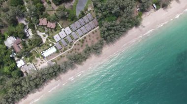 Koh Lanta 'nın güzel sahil manzarası, Krabi Eyaleti, Tayland, Asya