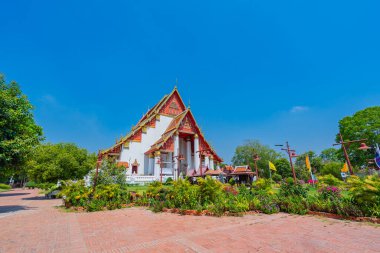 Phra Mongkhon Bophit Tapınağı Phra Nakhon Si Ayutthaya, Tayland, 