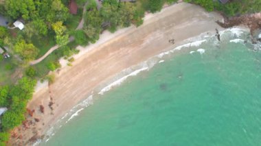 Mae Phim Sahili manzaralı Rayong Eyaleti, Doğu Tayland, Asya