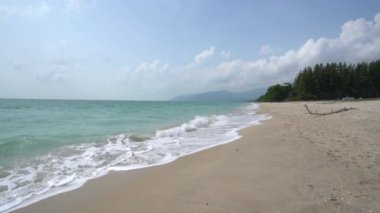 Lanta Adası 'nın deniz kollarına sahip sahil manzarası veya Koh Lanta, Krabi Eyaleti, Güney Tayland, Asya