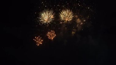 Uluslararası Havai fişek Festivali 'nde havai fişekler