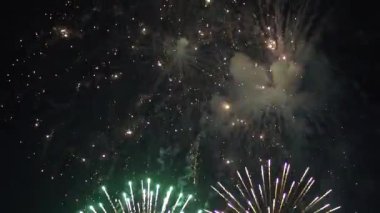 Uluslararası Havai fişek Festivali 'nde havai fişekler