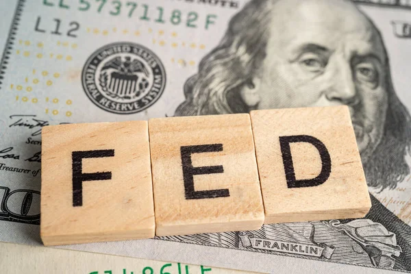 Fed 미국의 시스템 — 스톡 사진