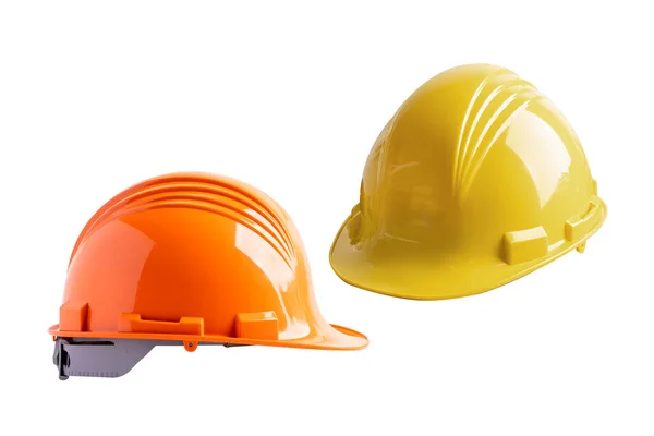 Safety First Hard Helmet Hat Isolated White Background Stock Picture