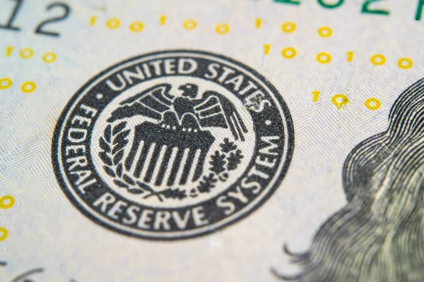 Fed Federal Reserve System Central Banking System United States America — Foto de Stock