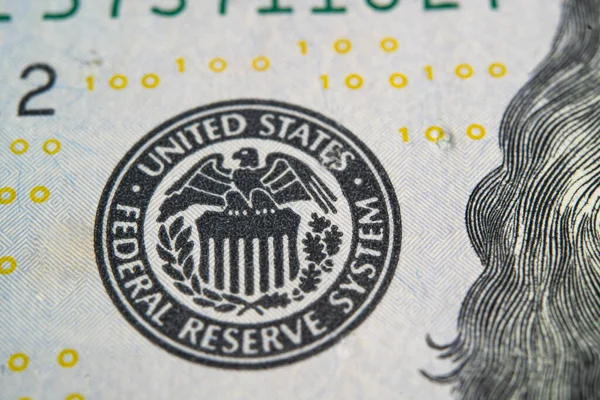 Sistema Reserva Federal Sistema Bancário Central Dos Estados Unidos América — Fotografia de Stock