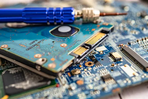 Reparatur Und Upgrade Von Mobiltelefonen Elektronik Computer Hardware Und Technologie — Stockfoto