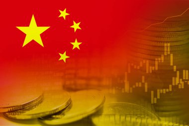 Asya 'da veya Forex' te kar finansmanı ticari eğilimi veri geçmişini analiz etmek için hisse senedi yatırımı, madeni para ve Çin bayrağı ticareti.       