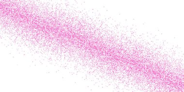 Pembe parıltı şeffaf bir arka plan üzerinde Parıltı. Parıldayan ışıklar ile Rose Gold Canlı arka plan. Vektör çizimi.