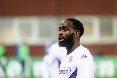 RIGA, LATVIA. 3 Kasım 2022. UEFA Avrupa Konferans Ligi Grubu A oyunu RFS ve Fiorentina arasında.