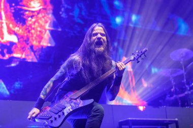 RIGA, LATVIA. 19th January 2023. Dutch band EPICA concert at Arena Riga.