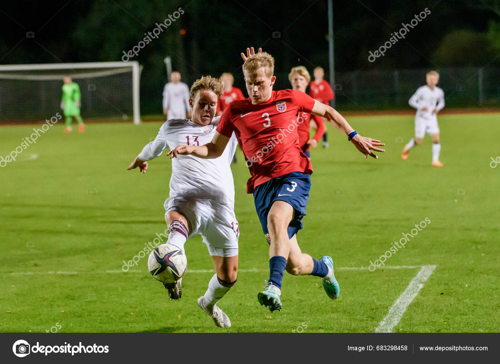 Riga Latvia 14Th October 2023 Uefa Championship Qualification Game