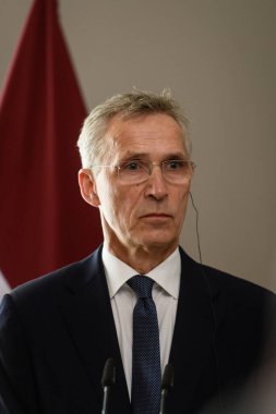 RIGA, LATVIA. 11 Haziran 2024. NATO Doğu Kanadı B9 (Bükreş Dokuzlusu) SUMIT 2024.