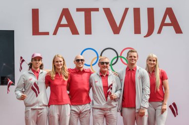 RIGA, LATVIA. 15 Temmuz 2024. 