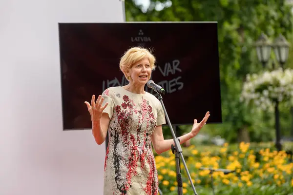 Stock image RIGA, LATVIA. 15th July 2024. The presentation of 