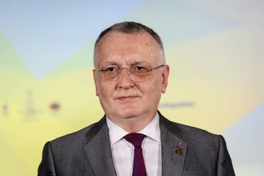 RIGA, LATVIA. 24 Ekim 2024. Üçüncü Parlamento Zirvesi, Uluslararası Kırım Platformu.
