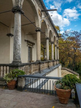 Queen Anne's Summer Palace is a Renaissance building at Prague Castle in the Royal Garden. Prague, Czech Republic