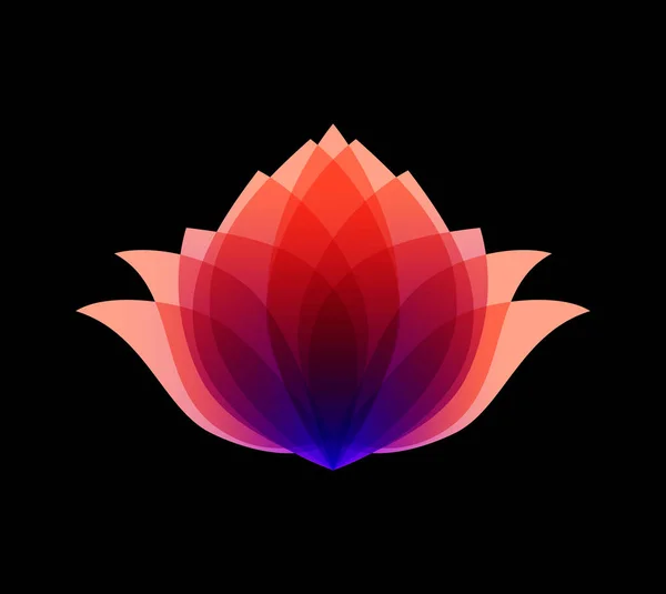 Wzór Logotypu Lotusa Symbol Kwiat Jpeg Dla Salonu Piękności Spa — Zdjęcie stockowe