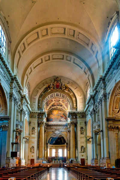 Innenraum Der Kathedrale Bologna Italien — Stockfoto