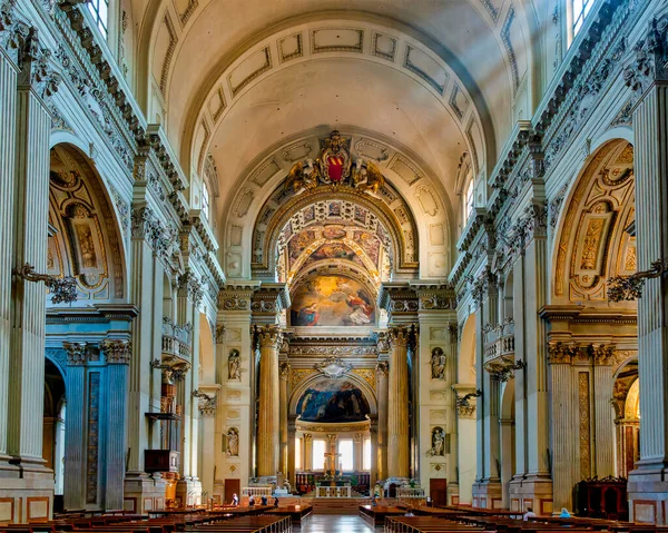 Interiér Katedrály Boloňa Itálie — Stock fotografie