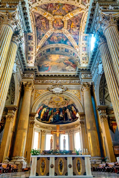 Interior Catedral Bolonha Italia — Fotografia de Stock