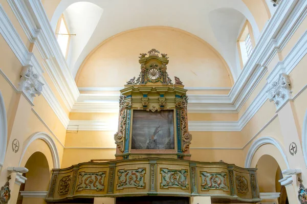 Interior Complex San Pietro Apostolo Loreto Aprutino Italy — стоковое фото