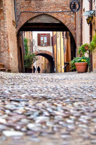 Vista Delle Volte Ferrara Itália — Fotografia de Stock