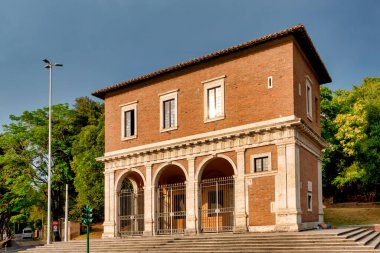 View of the Casina Vignola Boccapaduli, Rome, Italy