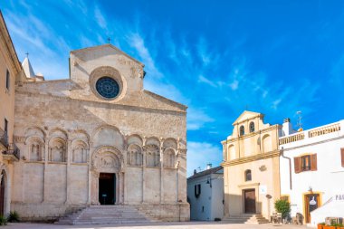 Facade of the Cathedral of Termoli, Italy