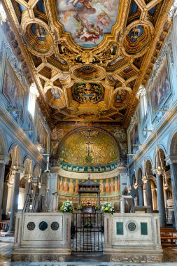 San Clemente al Laterano, Roma, İtalya 'nın ikinci bazilikası.