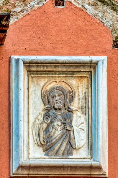 Jesus Cristo Edicula Rione San Saba Roma Itália — Fotografia de Stock