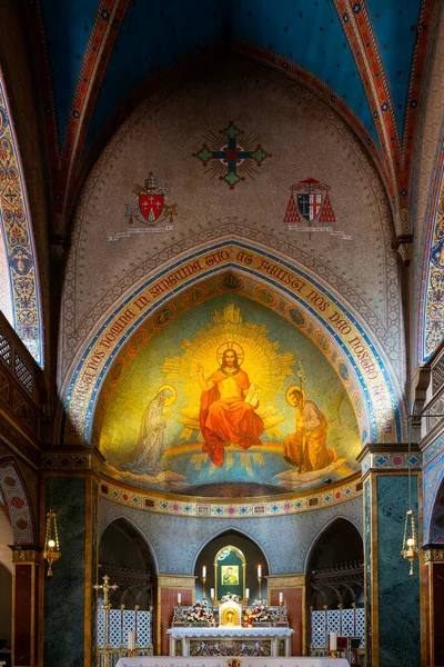 Інтер Церкви Святого Альфонса Лігурія Рим Італія — стокове фото