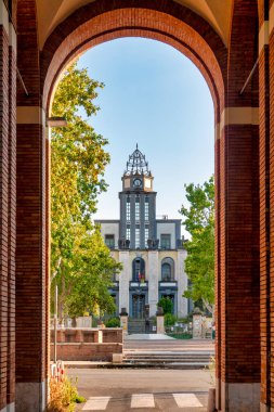 Cesare Battisti İlkokulu Piazza Damiano Sauli, Roma, İtalya