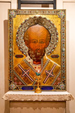 San Nicola Bazilikası 'nda San Nicola di Bari, Bari, İtalya