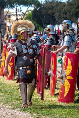 Roma 'nın Maximus Sirki' ndeki Natale di Roma için 